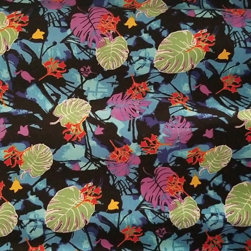 Tropical print shirt